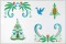 BFC1544 Nordic Designs in Blues and Greens