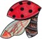BFC1567 Ching Chou's Stained Glass Ladybug