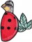 BFC1567 Ching Chou's Stained Glass Ladybug