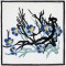 BFC1568 Asian Watercolor Quilt Squares