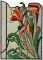 BFC1577 Stained Glass Floral Triptych