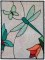 BFC1577 Stained Glass Floral Triptych