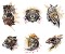 BFC1580 Tribal Animals