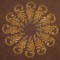 BFC1583 Golden Quilt circles