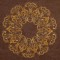 BFC1583 Golden Quilt circles