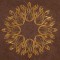 BFC1583 Golden Quilt circles