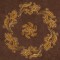 BFC1583 Golden Quilt circles