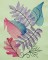 BFC1588 Backgrounds - Summer Leaves