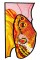 BFC1601 Stained Glass Eye Spot Butterflies