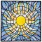BFC1604 Stained Glass Quilt Squares- The Seasons