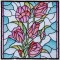 BFC1604 Stained Glass Quilt Squares- The Seasons