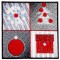 BFC1612 Christmas Quilt Squares with Borders