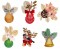 BFC1613 Six Christmas Ornaments