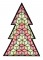 BFC1618 Patchwork Christmas Trees