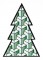 BFC1618 Patchwork Christmas Trees