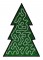 BFC1618 Patchwork Christmas Trees