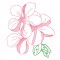 BFC1619 Embellished Floral Outlines