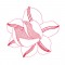 BFC1619 Embellished Floral Outlines