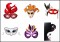 BFC1628 Dance Masks