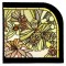 BFC1631 Art Nouveau Winter Stained Glass
