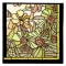 BFC1631 Art Nouveau Winter Stained Glass