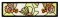 BFC1631 Art Nouveau Winter Stained Glass