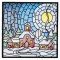 BFC1632 Stained Glass Quilt Squares- Winter