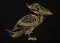 BFC1639 Quirky Golden Birds
