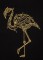 BFC1639 Quirky Golden Birds
