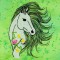 BFC1655 Embellished Horses