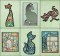 BFC1658 Stained Glass Cats by Fred