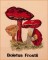 BFC1661 Vintage Mushrooms