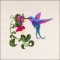 BFC1683 Colorful Ethnic Birds