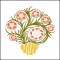 BFC1709 Art Nouveau Floral Qujilt Blocks - 01