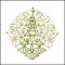 BFC1709 Art Nouveau Floral Quilt Blocks - 02