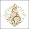 BFC1709 Art Nouveau Floral Quilt Blocks