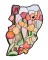 BFC1710 Tiffany's Stained Glass Four Seasons - Spring