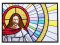 BFC1719 Stained Glass Christ is Risen