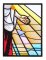 BFC1719 Stained Glass Christ is Risen