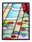 BFC1719 Stained Glass Christ is Risen