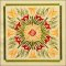 BFC1727 Elegant Art Nouveau Quilt Blocks