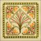 BFC1727 Elegant Art Nouveau Quilt Blocks