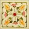 BFC1727 Elegant Art Nouveau Quilt Blocks
