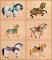 BFC1743 Carousel Horses