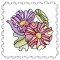 BFC1742 Stained Glass Floral Blocks