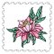 BFC1742 Stained Glass Floral Blocks - 08