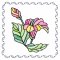 BFC1742 Stained Glass Floral Blocks - 09