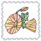 BFC1742 Stained Glass Floral Blocks