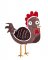 BFC1744 Roosters- The Lighter Side- Fun Set