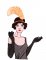 BFC1747 Ladies from the 20s